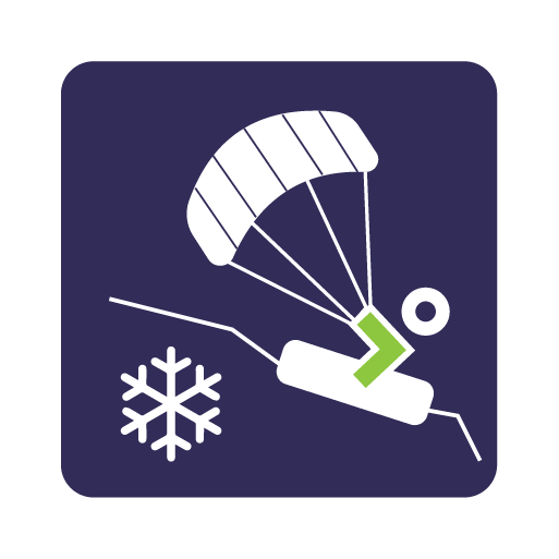 Snow Kiting Icon